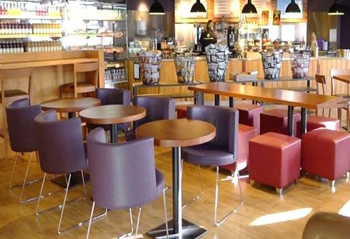 Leicester NHS Food Service Area designed by Chapel Consultants