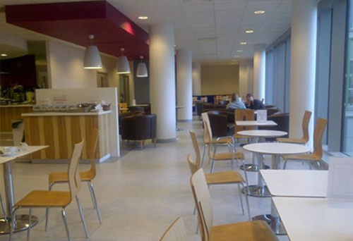 Pembury Hospital Food Service Area designed by Chapel Consultants